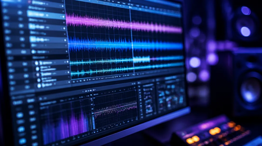 Suno AI-gränssnitt visar musikskapande i webbläsaren
